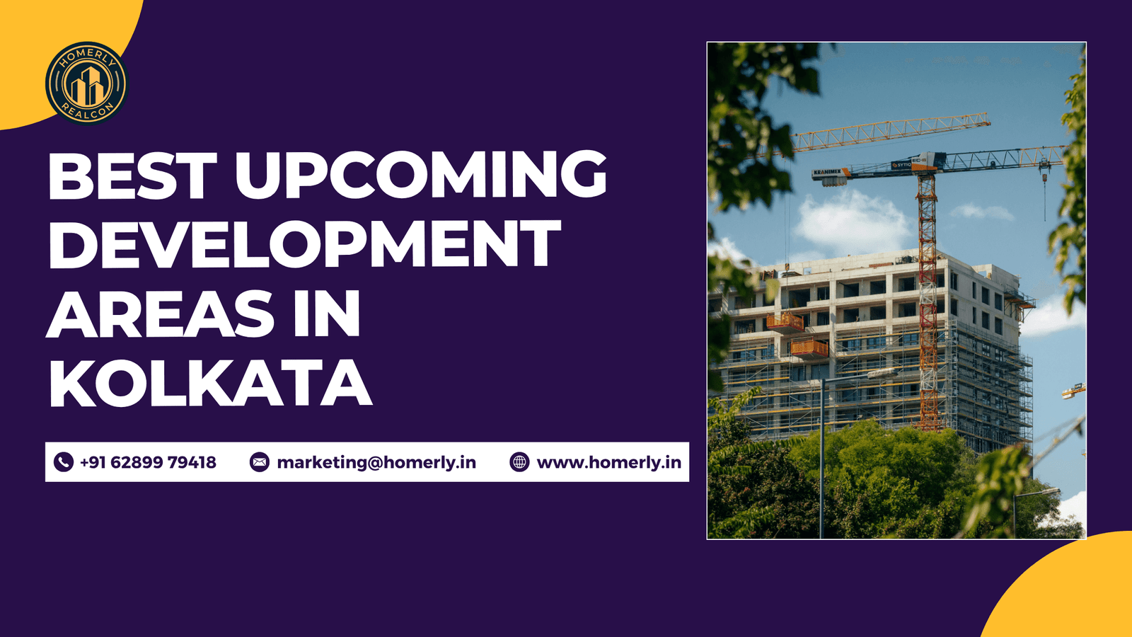 Best Upcoming Development Areas in Kolkata